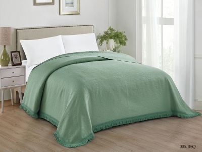 Покрывало Cleo "BOSQUA" 220*240  (220/005-BSQ, Однотонное,Зеленый) Покрывало Cleo "BOSQUA" 220*240  (220/005-BSQ, Однотонное,Зеленый)