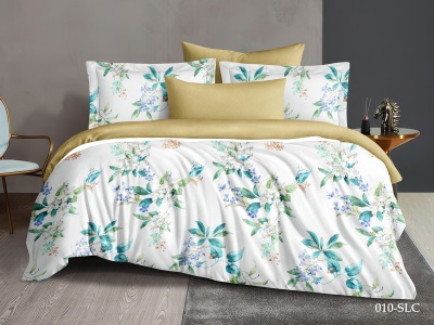 Ткань сатин набивной "Satin Digital" 120 ± 5 гр/м2 (010-SLC(A), Цветы, Мультиколор)