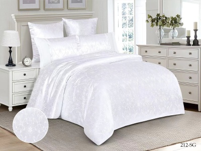 КПБ Cleo "Satin Jacquard" дуэт 150*215*2 230*250*1(±5) 50*70*2+5см(±2) 70*70*2(±2) (41/212-SG, Узоры, Белый) КПБ Cleo "Satin Jacquard" дуэт 150*215*2 230*250*1(±5) 50*70*2+5см(±2) 70*70*2(±2) (41/212-SG, Узоры, Белый)