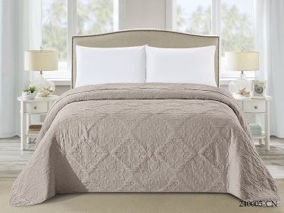 Покрывало Cleo "CAROLINE" 240*260 (240/005-CN, Однотонное, Бежевый) Покрывало Cleo "CAROLINE" 240*260 (240/005-CN, Однотонное, Бежевый)