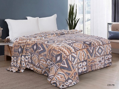 Плед Cleo "Bamboo" полуторный 150*200 микрофибра 100% (150/159-pb, Орнамент, Мультиколор) Плед Cleo "Bamboo" полуторный 150*200 микрофибра 100% (150/159-pb, Орнамент, Мультиколор)