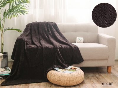 Плед Cleo "Royal plush" велсофт евро 200*220 (200/016-RP, Зигзаг, Коричневый) Плед Cleo "Royal plush" велсофт евро 200*220 (200/016-RP, Зигзаг, Коричневый)