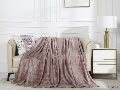 Ткань велсофт "Magnolia" 270 гр/м2 (001-MAG, Узоры, Коричневый)