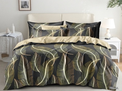 КПБ CL HOME сатин набивной "Satin Lux" дуэт 145*215*2 220*240*1(±5) 50*70*2(±2) 70*70*2(±2) (41/732-SL, Оригинальное, Мультиколор)