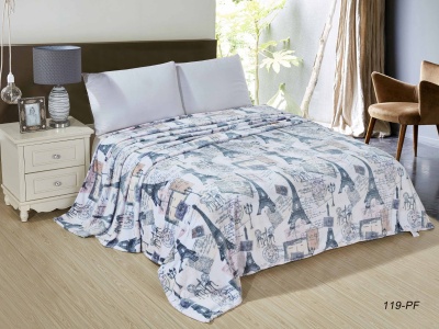 Плед Cleo "California" велсофт полуторный 150*200 (150/119-pf, Оригинальное, Мультиколор)