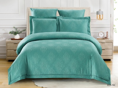 КПБ Cleo "Soft Cotton" двуспальный 180*215+6,5*1 230*250*1 50*70+6,5*2(±2) 70*70*2(±2) (21/021-SC, Узоры, Зеленый) КПБ Cleo "Soft Cotton" двуспальный 180*215+6,5*1 230*250*1 50*70+6,5*2(±2) 70*70*2(±2) (21/021-SC, Узоры, Зеленый)