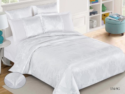 КПБ Cleo "Satin Jacquard" дуэт 150*215*2 230*250*1(±5) 50*70*2+5см(±2) 70*70*2(±2) (41/134-SG, Узоры, Белый) КПБ Cleo "Satin Jacquard" дуэт 150*215*2 230*250*1(±5) 50*70*2+5см(±2) 70*70*2(±2) (41/134-SG, Узоры, Белый)