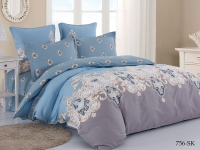 КПБ Cleo сатин набивной "Satin de Luxe" 756-SK