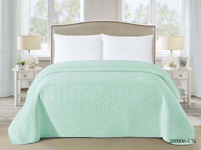 Покрывало Cleo "CAROLINE" 200*220 (200/006-CN, Однотонное, Зелёный) Покрывало Cleo "CAROLINE" 200*220 (200/006-CN, Однотонное, Зелёный)