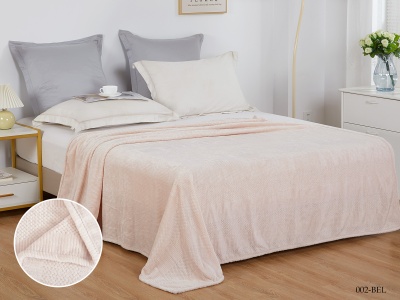 Ткань велсофт "Bellini" 240 гр/м2 (002-BEL, Однотонное, Молочный)