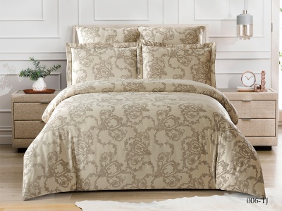 КПБ Cleo "Tencel Jacquard" двуспальный 180*210 230*250*1(±5) 50*70+5*2(±2) 70*70*2(±2) (21/006-TJ, Узоры, Бежевый) КПБ Cleo "Tencel Jacquard" двуспальный 180*210 230*250*1(±5) 50*70+5*2(±2) 70*70*2(±2) (21/006-TJ, Узоры, Бежевый)