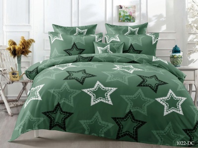 Ткань ПОЛИСАТИН 80 ± 5 гр/м2 (1022-DC(A), Звезды, Зеленый) Ткань ПОЛИСАТИН 80 ± 5 гр/м2 (1022-DC(A), Звезды, Зеленый)