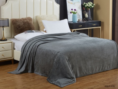 Плед Cleo "Luna" полуторный 150*200 в атласной ленте (150/004-LUN/LA, Оригинальное, Серый) Плед Cleo "Luna" полуторный 150*200 в атласной ленте (150/004-LUN/LA, Оригинальное, Серый)