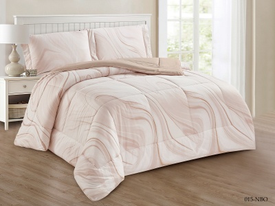 КПБ CLEO сатин "Notte Bianca" с одеялом двуспальный 180*210*1 230*250*1 50*70*2(±2) (22/015-NBO, Орнамент, Бежевый)