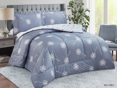 КПБ CLEO сатин "Notte Bianca" с одеялом евро 200*220*1 230*250*1 50*70*2(±2) (32/001-NBO, Растения, Мультиколор)