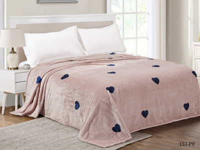 Ткань велсофт "California" 270 гр/м2 (153-pf, Узоры, Розовый)