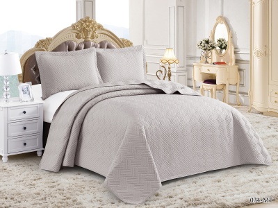 Покрывало Cleo "MUSCAT" 230*250 50*70+5см*2 (230/034-MT, Однотонное,Серый) Покрывало Cleo "MUSCAT" 230*250 50*70+5см*2 (230/034-MT, Однотонное,Серый)