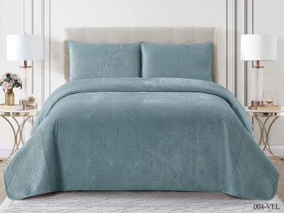 Покрывало Cleo "VELLUTO" 230*250 50*70*2 (230/004-VEL, Однотонное,Голубой) Покрывало Cleo "VELLUTO" 230*250 50*70*2 (230/004-VEL, Однотонное,Голубой)