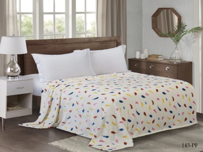Плед Cleo "California" велсофт двуспальный 180*200 (180/143-pf, Оригинальное, Мультиколор)