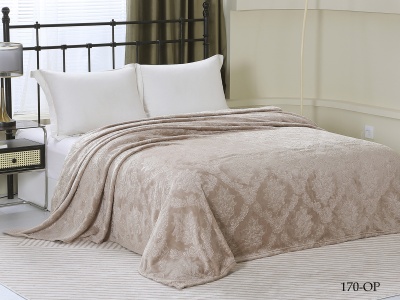 Плед CL HOME "Parma" велсофт полуторный 150*200 в Zip-пакете (150/170-OP/ZIP, Узоры, Бежевый) Плед CL HOME "Parma" велсофт полуторный 150*200 в Zip-пакете (150/170-OP/ZIP, Узоры, Бежевый)