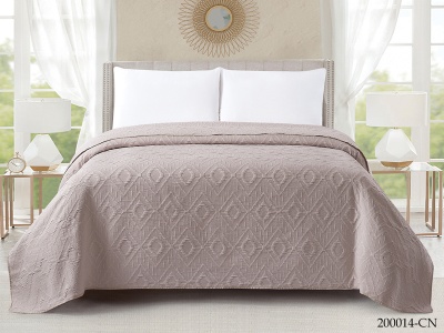 Покрывало Cleo "CAROLINE" 200*220 (200/014-CN, Однотонное, Бежевый) Покрывало Cleo "CAROLINE" 200*220 (200/014-CN, Однотонное, Бежевый)