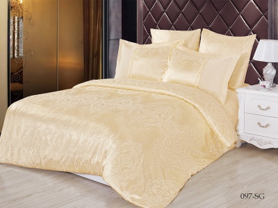 КПБ Cleo "Satin Jacquard" дуэт 150*215*2 230*250*1(±5) 50*70*2+5см(±2) 70*70*2(±2) (41/097-SG, Узоры, Желтый) КПБ Cleo "Satin Jacquard" дуэт 150*215*2 230*250*1(±5) 50*70*2+5см(±2) 70*70*2(±2) (41/097-SG, Узоры, Желтый)