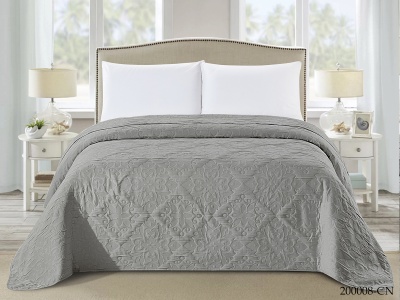 Покрывало Cleo "CAROLINE" 200*220 (200/008-CN, Однотонное, Серый) Покрывало Cleo "CAROLINE" 200*220 (200/008-CN, Однотонное, Серый)