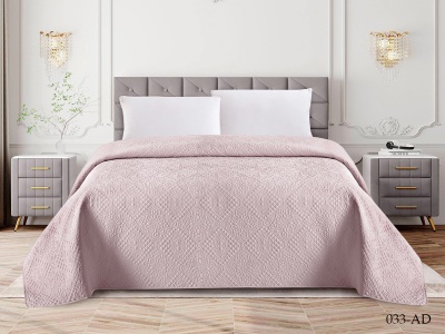 Покрывало Cleo "ANDORA" 220х240 (220/033-AD, Однотонное , Розовый) Покрывало Cleo "ANDORA" 220х240 (220/033-AD, Однотонное , Розовый)