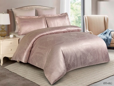 КПБ Cleo "Royal Jacquard" евро 200*220*1 230*250*1(±5) 50*70*2+5см(±2) 70*70*2(±2) (31/033-RG, Узоры, Розовый) КПБ Cleo "Royal Jacquard" евро 200*220*1 230*250*1(±5) 50*70*2+5см(±2) 70*70*2(±2) (31/033-RG, Узоры, Розовый)