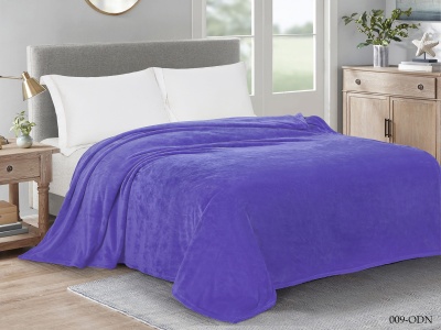 Плед Cleo "Virginia" велсофт двуспальный 180*200 (180/009-ODN, Однотонное, Фиолетовый) Плед Cleo "Virginia" велсофт двуспальный 180*200 (180/009-ODN, Однотонное, Фиолетовый)