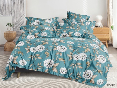 КПБ CL HOME микросатин "Dreams Color" полуторный 145*215*1 150*220*1(±5) 70*70*2(±2) (CH15/007-DC, Цветы, Зеленый) КПБ CL HOME микросатин "Dreams Color" полуторный 145*215*1 150*220*1(±5) 70*70*2(±2) (CH15/007-DC, Цветы, Зеленый)