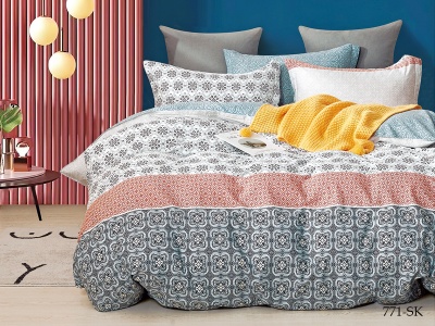 КПБ Cleo сатин набивной "Satin de Luxe" 771-SK