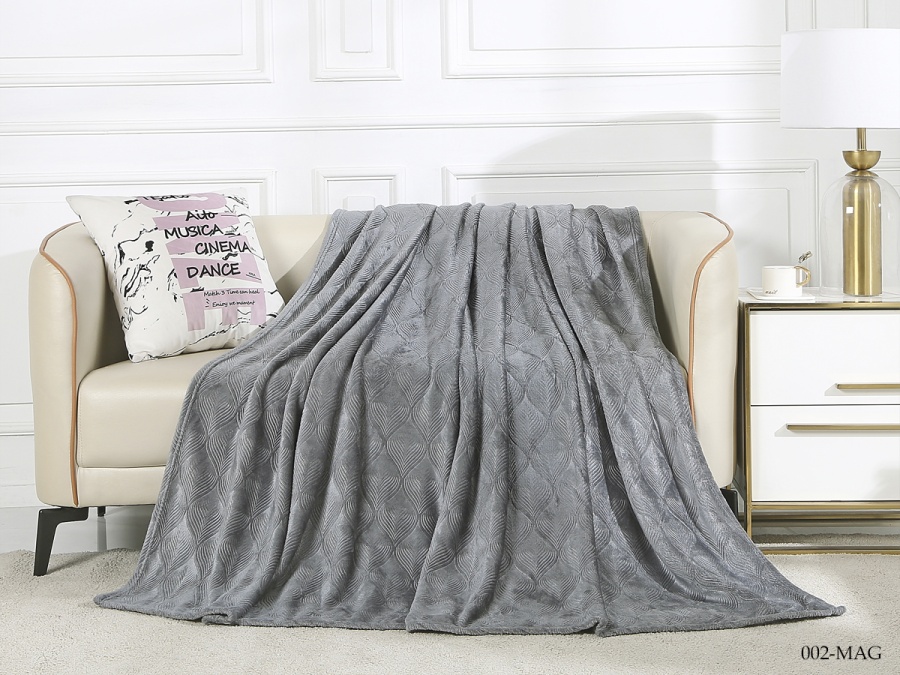 Плед CL HOME "Magnolia" велсофт 002-MAG/LA