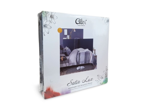 КПБ Cleo сатин набивной "Satin Lux" полуторный 145*215*1 150*220*1(±5) 70*70*2(±2) (15/041-SL, Оригинальное, Мультиколор) КПБ Cleo сатин набивной "Satin Lux" полуторный 145*215*1 150*220*1(±5) 70*70*2(±2) (15/041-SL, Оригинальное, Мультиколор)