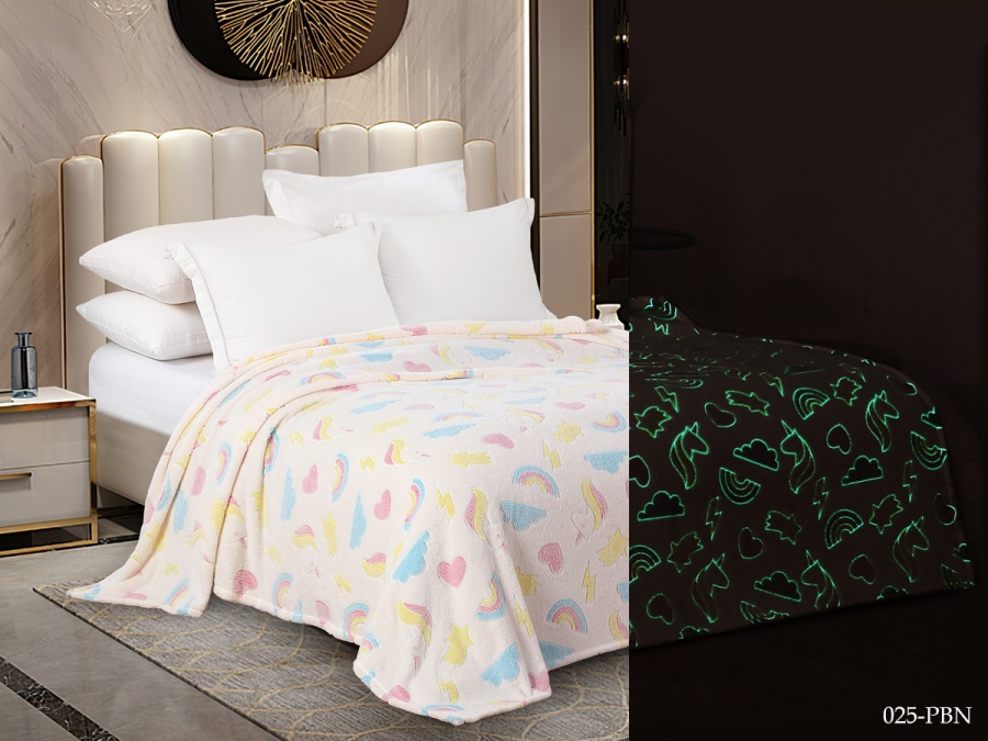 Плед Cleo «Bamboo Neon» велсофт полуторный 150*200 (150/025-PBN, Оригинальное, Молочный) Плед Cleo «Bamboo Neon» велсофт полуторный 150*200 (150/025-PBN, Оригинальное, Молочный)