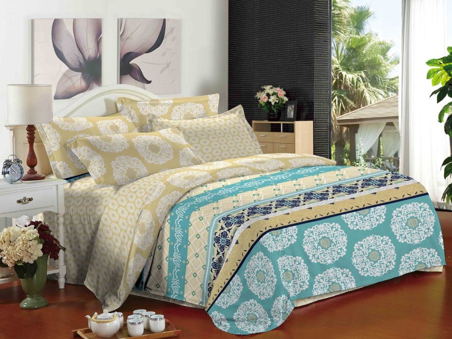 КПБ Cleo сатин набивной "Satin Lux" 036-SL