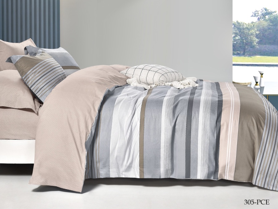 КПБ CL HOME Поплин "Pure Cotton" полуторный 145*215*1 150*220*1(±5) 70*70*2(±2) в ПВХ (UZ) (CH15/305-PCE, Полоска, Мультиколор) КПБ CL HOME Поплин "Pure Cotton" полуторный 145*215*1 150*220*1(±5) 70*70*2(±2) в ПВХ (UZ) (CH15/305-PCE, Полоска, Мультиколор)