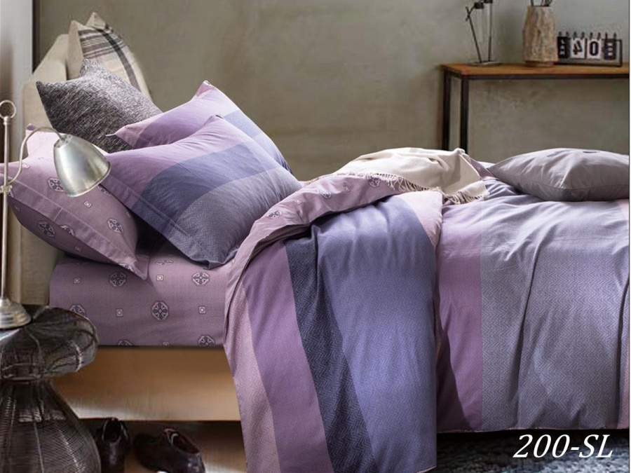 КПБ Cleo сатин набивной "Satin Lux" 200-SL