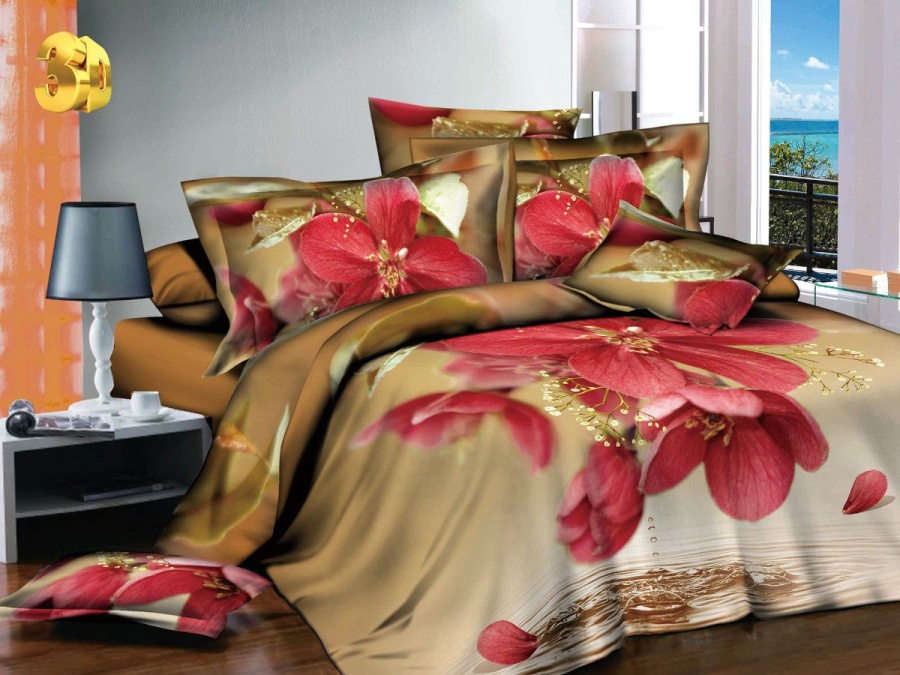 КПБ Cleo сатин ПВХ упаковка 1006-3D