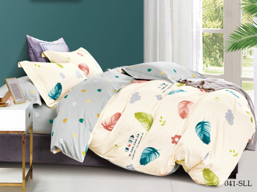 КПБ Cleo сатин набивной "Satin euro max" 041-SLL