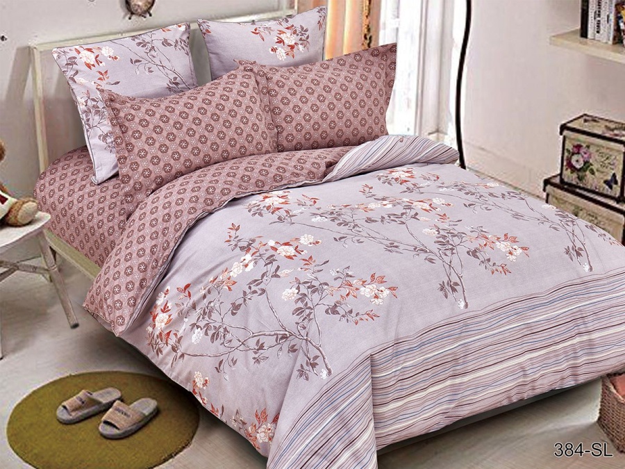 КПБ Cleo сатин набивной "Satin Lux" 384-SL