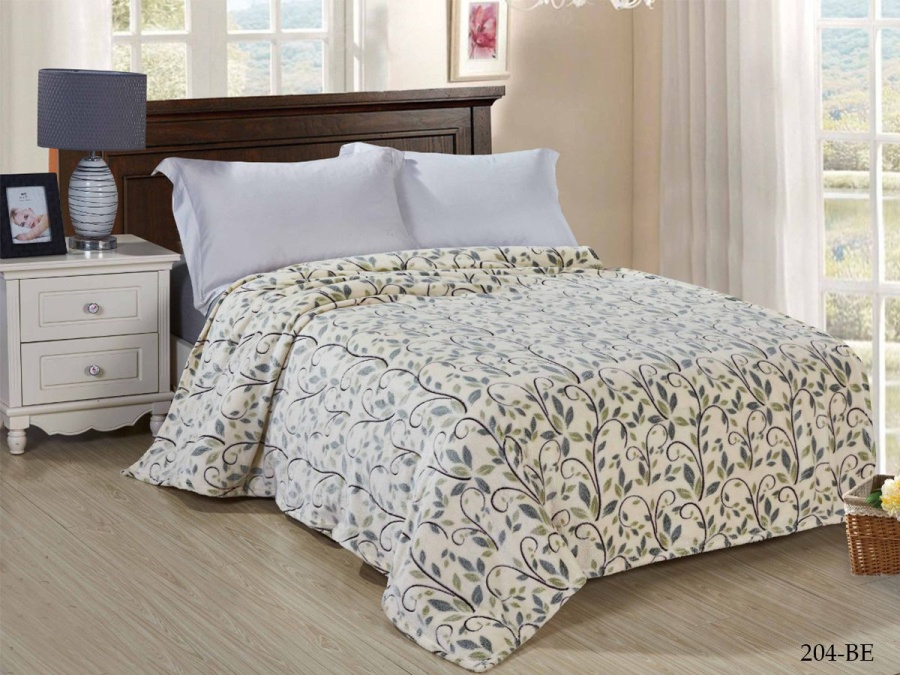 Плед Cleo "БАМБУК" микрофибра 100% 204-be