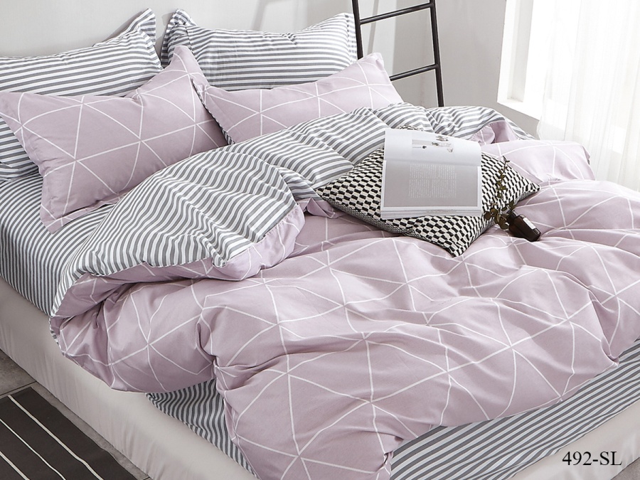 КПБ Cleo сатин набивной "Satin Lux" 492-SL