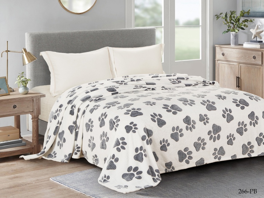 Плед Cleo "Bamboo" полуторный 150*200 микрофибра 100% (150/266-pb, Животные, Мультиколор)