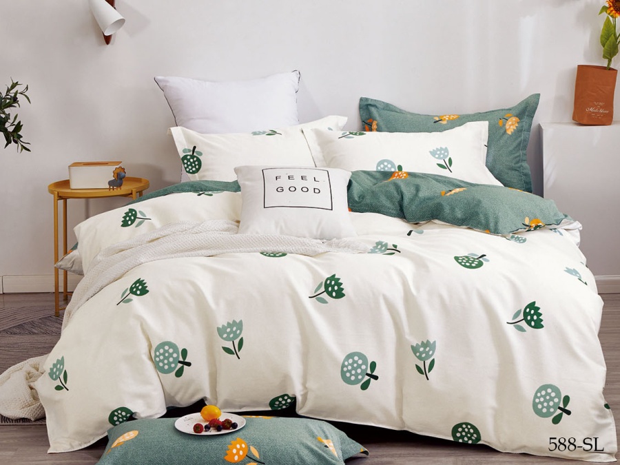 КПБ Cleo сатин набивной "Satin Lux" 588-SL