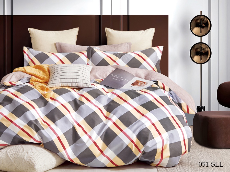 КПБ Cleo сатин набивной "Satin euro max" 051-SLL