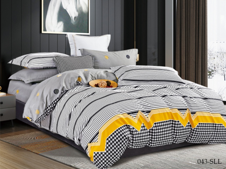 КПБ Cleo сатин набивной "Satin euro max" 043-SLL