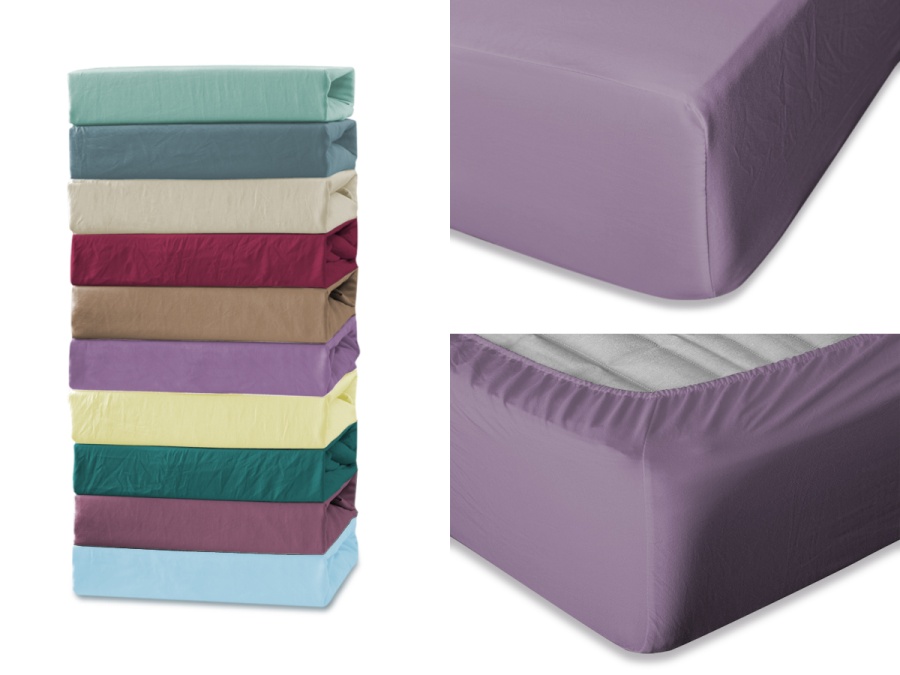 Простыня Cleo микросатин на резинке 029-MS