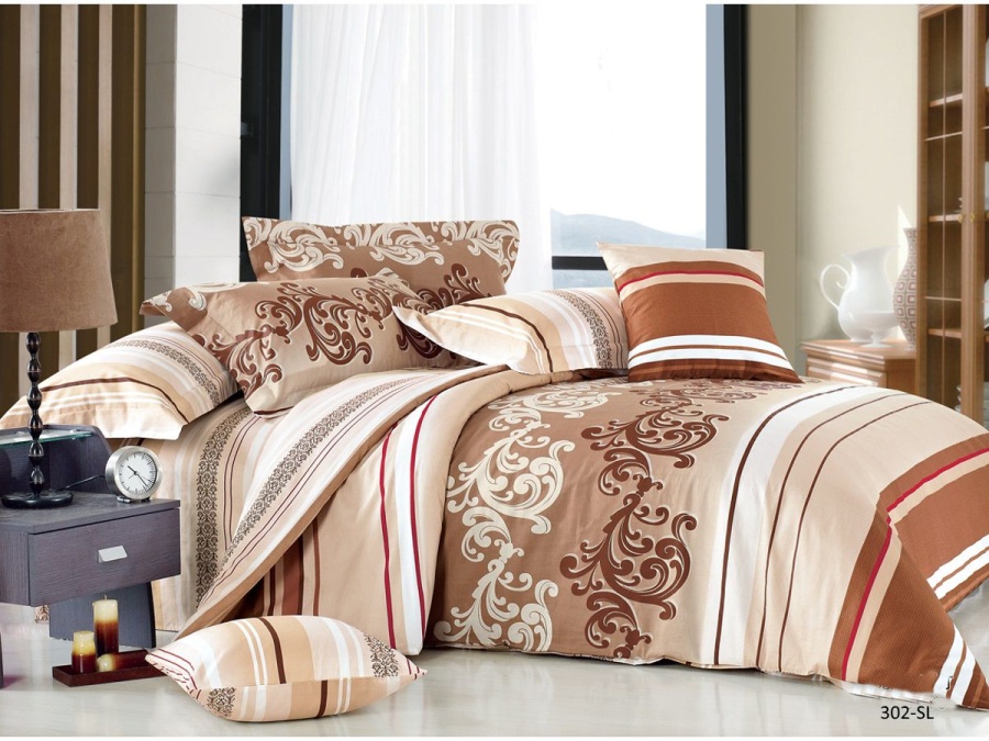 КПБ Cleo сатин набивной "Satin Lux" 302-SL