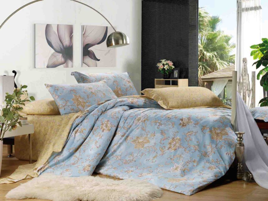 КПБ Cleo сатин набивной "Satin Lux" 055-SL